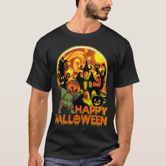 vrolijke halloween kostuum t-shirt