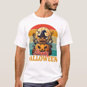 vrolijke halloween t-shirt (Voorkant)