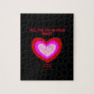 Vrolijke hart puzzel (110 stuks)