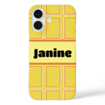 Vrolijke heldere Oranje witte verticale rechthoeke