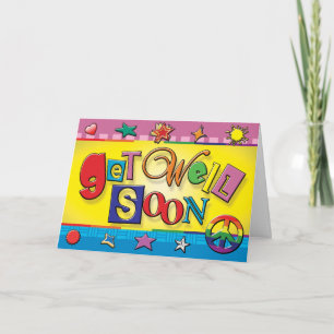 Vrolijke Kaarten - word goed spoedig 01