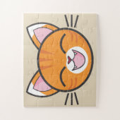 vrolijke kattenpuzzel legpuzzel (Verticaal)