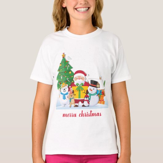 vrolijke kerst 2020 t-shirt (Voorkant)