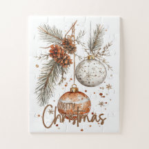 Vrolijke kerst rustieke groet