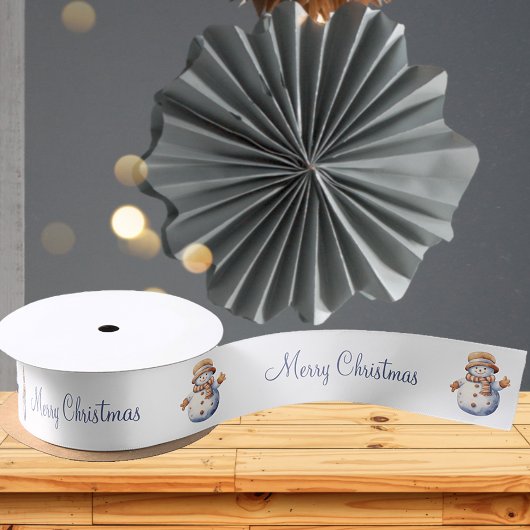 Vrolijke kerst Sweet Snowman Lint