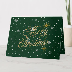 Vrolijke kerst trendy vakantie kaart