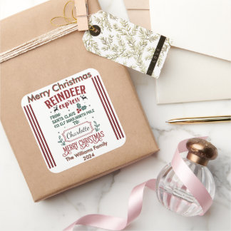 Vrolijke kerst vrolijke Sticker