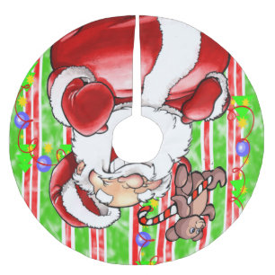 Vrolijke kerstboomrok Teddy Bear Kerstboom Rok