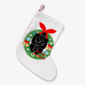 vrolijke kerstgorilla stocilla kleine kerstsok (Voorkant (Hangend))
