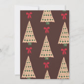 Vrolijke kerstgroeten Santa Kaart (Achterkant)