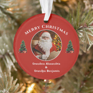 Vrolijke kerstkerstkerstkerstkerstman personaliser ornament