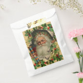 Vrolijke Kerstman Antiek Classic Bedankzakje (Gezegeld)