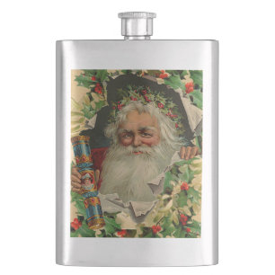 Vrolijke Kerstman Antiek Classic Flacon