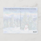 Vrolijke Kerstman - Briefkaart (Achterkant)