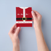 Vrolijke Kerstman Flyers (Hand)