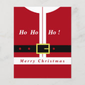 Vrolijke Kerstman Flyers (Achterkant)