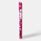 Vrolijke Kerstman iPhone / iPad hoesje (Achterkant / Links)