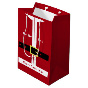 Vrolijke Kerstman Sinterklaas Cadeauzakken - Grapp Medium Cadeauzakje
