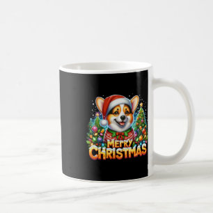 Vrolijke Kerstmis Corgi Hond Corgmas Matching Kers Koffiemok