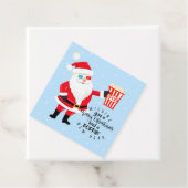 vrolijke kerstmis en poppins popcorn bedankjes labels (In situ)