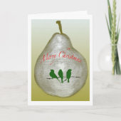 Vrolijke Kerstmis Feestdagen Kaart (Voorkant)