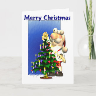 Vrolijke Kerstmis Feestdagen Kaart