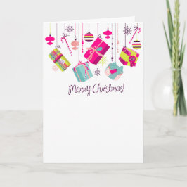 Vrolijke Kerstmis Feestdagen Kaart