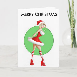 VROLIJKE KERSTMIS FEESTDAGEN KAART