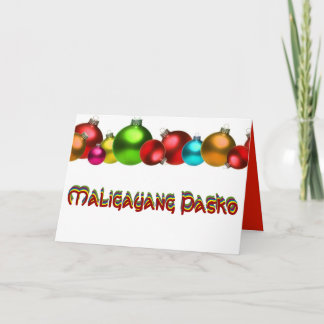 Vrolijke Kerstmis Feestdagen Kaart