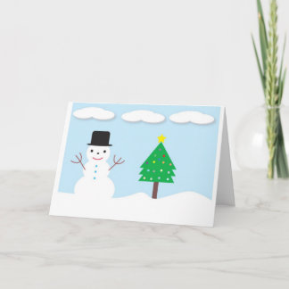 Vrolijke Kerstmis Feestdagen Kaart