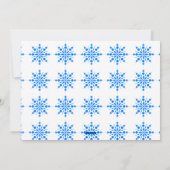 Vrolijke Kerstmis Feestdagenkaart (Achterkant)