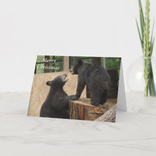 Vrolijke Kerstmis - het wenskaart van het "Spel Feestdagen Kaart