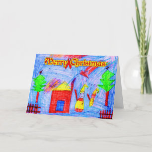 Vrolijke Kerstmis (HIV/van AIDS Liefdadigheid) Feestdagen Kaart