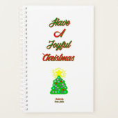 Vrolijke Kerstmis Kleine Planner (Voorkant)
