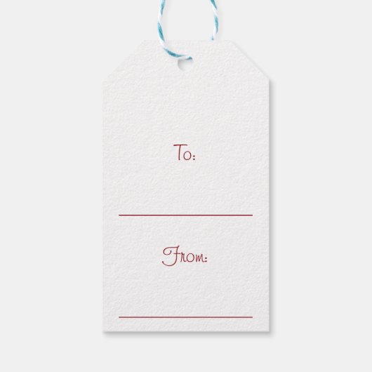 Vrolijke Kerstmis Moose in Kerstmis Sweater Dier Cadeaulabel (Achterkant)