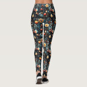 Vrolijke Kerstmis Naadloos Leggings (Achterkant)
