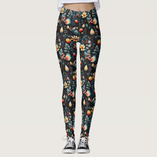 Vrolijke Kerstmis Naadloos Leggings
