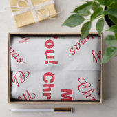 Vrolijke Kerstmis Rendier Groet Tissuepapier (Geschenk)