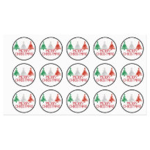 Vrolijke Kerstmis Spiraal Bomen