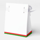 Vrolijke Kerstmis steampunk Bedankdoosjes (Achterkant)