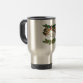 Vrolijke Kerstmis Tumbler Reisbeker (Voorkant links)