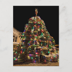 Vrolijke Kerstmis van het Briefkaart van Maine