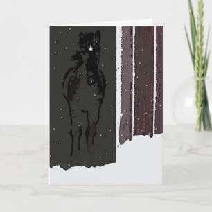 Vrolijke Kerstmis van onze stal aan van u Kaart