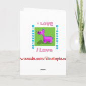 vrolijke Kerstmiskleindochter Feestdagen Kaart (Achterkant)