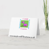 vrolijke Kerstmisoma Feestdagen Kaart (Achterkant)