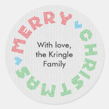 Vrolijke kersttypografie Holiday Wreath