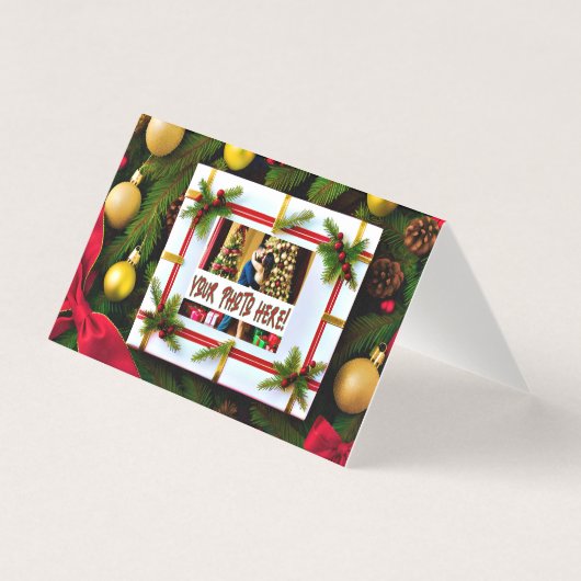 Vrolijke kerstwensen Galore Kaart (Voorkant)