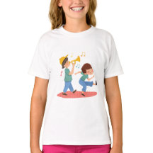 Vrolijke kleurrijke Waterverf Music Play Design