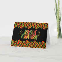 Vrolijke KWANZAA
