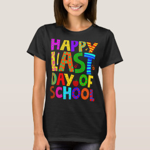 Vrolijke laatste dag van de schooldag - studenten t-shirt